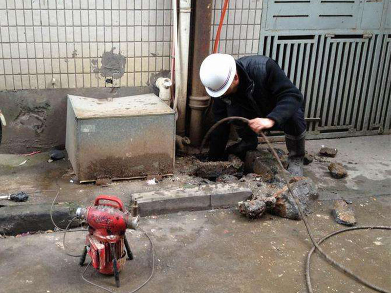 皇姑疏通下水道-洗菜池疏通